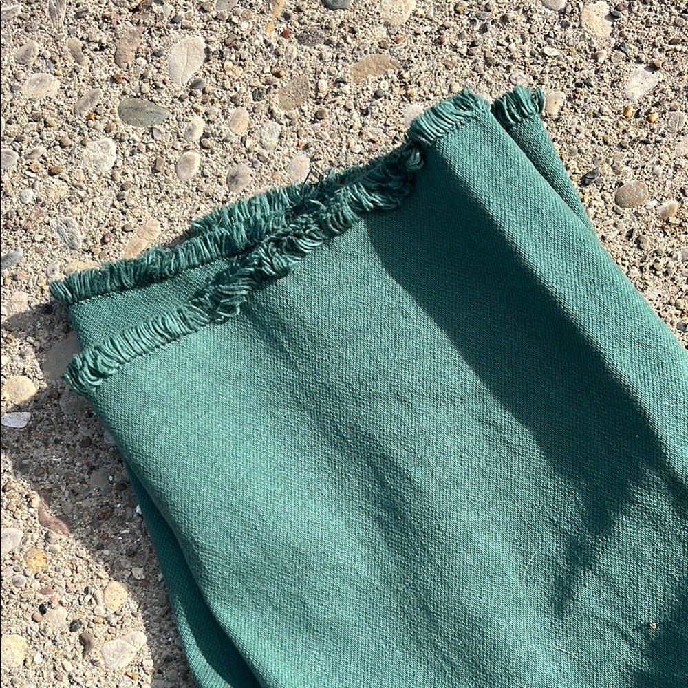 Torrid Green Cropped Ankle Jeans Relaxed Fit SZ 12S - Picture 5 of 6